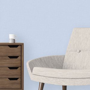 Papel pintado texturizado tnt esterilla azul