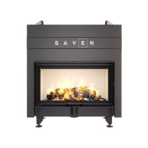 Chimenea insertable de leña - energy up 90x50 (19,0 kw) eco