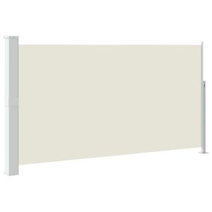 vidaXL toldo lateral de jardín o terraza crema 160x300 cm