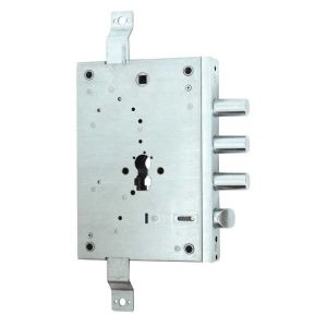 Cerradura para cilindro 3 bulones 63 mm derecha version top potent