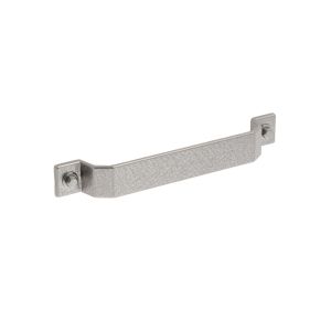 Tirador para mueble en zamac 760 dist entre ejes 160mm níquel lote de 6