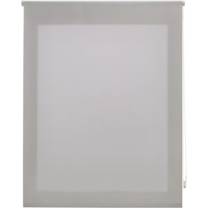 Blindecor | estor enrollable translúcido liso 140x250  gris plata