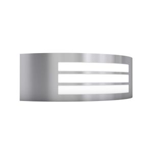 vidaXL lámpara de pared de exterior acero inoxidable