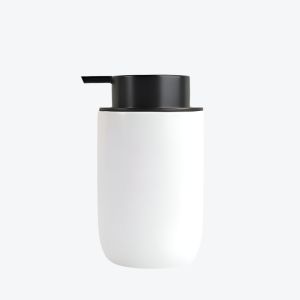 Bosilunlife dispensador jabón espumoso slim en cerámica reciclada eco-clay