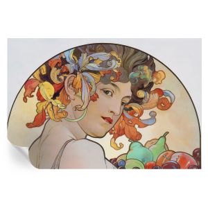 Papel pintado para paredes art nouveau colorido 104x152 tulup
