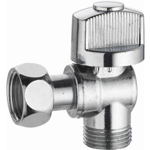 Válvula de parada wc 1/4 t escuadra mf 3/8 chr lien 1 pieza