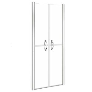 vidaXL puerta de ducha transparente esg 101x190 cm
