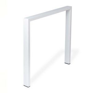 Pata de mesa rei 915 | 780x60x695 mm | blanco poro | acero