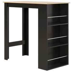 Mesa de bar 112x57x106 cm multicolor Homcom, hogar - cocina