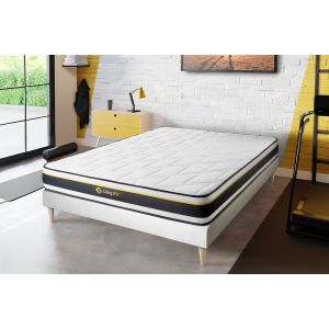 Pack colchón soft 120x190cm + somier, espuma de alta densidad