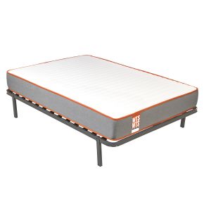 Colchón 140x190+somier funk 13 láminas 24cm montaje+retirada incluida