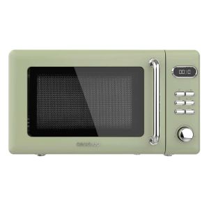 Cecotec microondas digital con grill de 20 l proclean 5110 retro green. 700