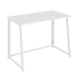 Valora escritorio plegable max 1.0 blanco acero moderno
