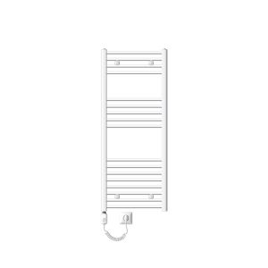 Radiador eléctrico de baño con resistencia 1200w 500x1200 mm