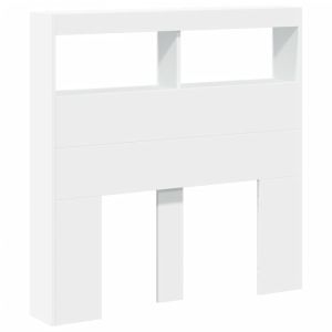 vidaXL cabecero de cama con LED blanco 100x17x102 cm