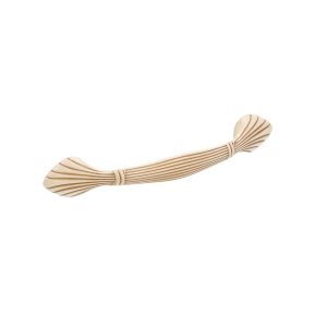 Tirador mueble en zamac 503 dist entre ejes 96 mm en oro marfil lote de 6