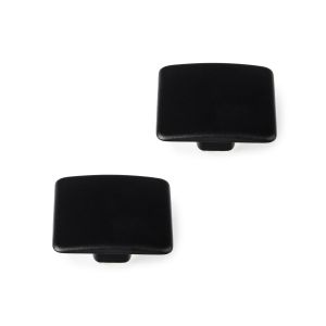 Tirador para mueble rei 782 | 37x37x19 mm | negro mate | 2 uds. | zamak