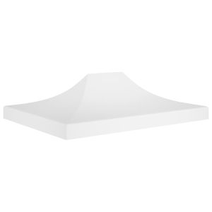 vidaXL techo de carpa para celebraciones blanco 4,5x3 m 270 g/m²