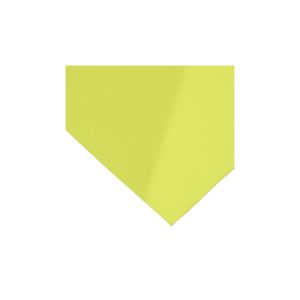 Amarillo - lona de PVC de 2,5m ancho rollo
