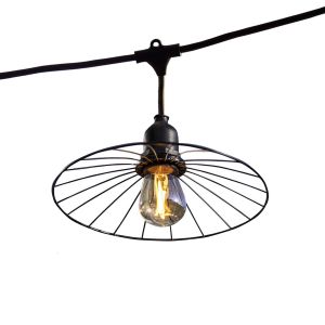 Luces de cadena conectables E27 6m chic