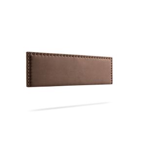 Cabecero tapizado modena acualine 145x55x8 cm - chocolate - moonia