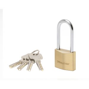 Candado con llave de latón masterlock, l.40 mm