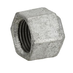 Tapón para tubo de acero galvanizado, hembra, diam. 26 x 34 milímetros