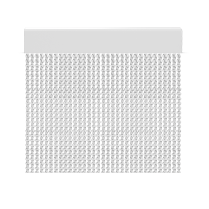 Cortina para puertas de PVC cabo transparente / 90 x 210