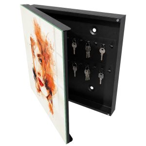 Armario para llaves decorativo 30x30x5, apertura izquierda tulup