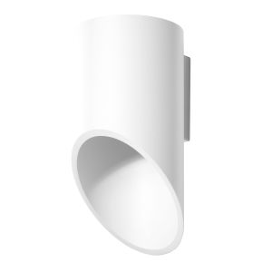 Lámpara de pared penne 1 blanco aluminio 10x20x12cm