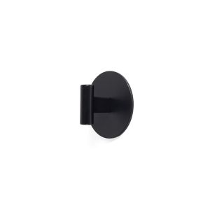 Colgador de pared rei c1777 | 60x60x35 mm | negro mate