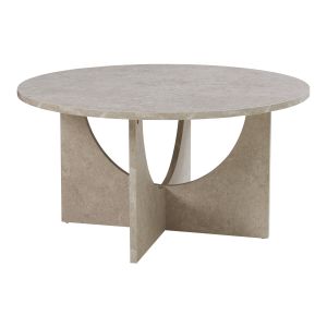 Mesa de centro/consola/auxiliar 80 x 42 cm hormigón claro