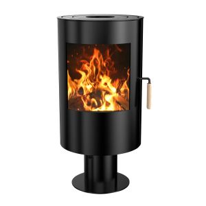Estufa de leña sannover con pie 8,2 kw