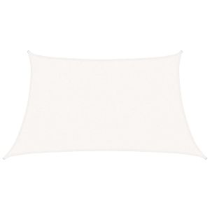 vidaXL toldo de vela blanco hdpe 160 g/m² 3/4x2 m