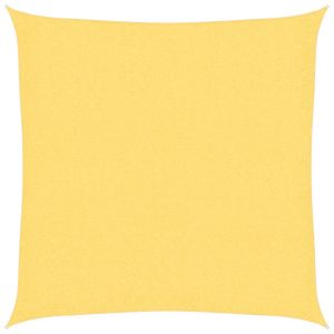 vidaXL toldo de vela cuadrado hdpe 2x2 m beige
