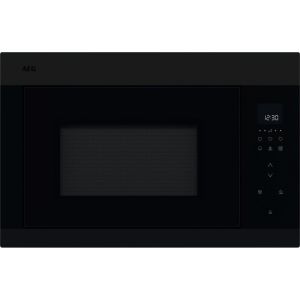 Microondas integrable AEG omb6g261tt 26 l cristal negro mate 900w