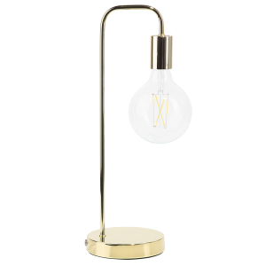 Lámpara de escritorio savena metal dorado