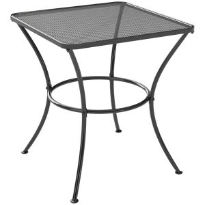 Mesa de jardín 45x45x50 cm metal Outsunny