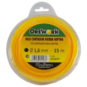 Hilo de corte heptagonal - ø 4,00 mm - 15 m