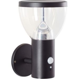 Aplique exterior - brilliant - tulip - LED y solar - detector de movimiento