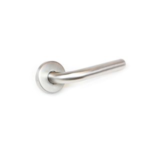 Manivelas para puertas de interior en forma de l con roseta d.53