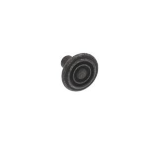 Pomo para muebles en zamac 33 mm de diam