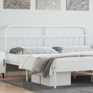 Cabecero de metal blanco 200 cm eso8683