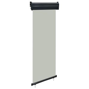 vidaXL toldo lateral de balcón gris 65x250 cm