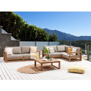 Conjunto de jardín gris pardo timor