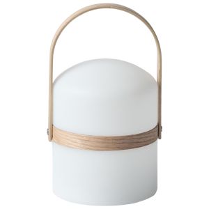 Lámpara de mesa LED para exterior estero con mando blanco