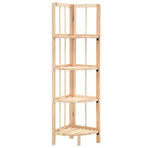 vidaXL estante de esquina de madera de cedro 27x27x110 cm