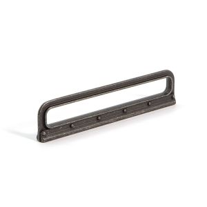 Tirador zamak aser acabado negro vintage dist. 160mm.