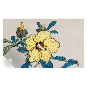 Papel pintado autoadhesivo flor amarilla 416x254 tulup