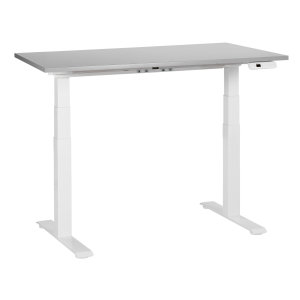 Escritorio de altura regulable eléctrico destines 120 cm 72 cm gris/blanco
